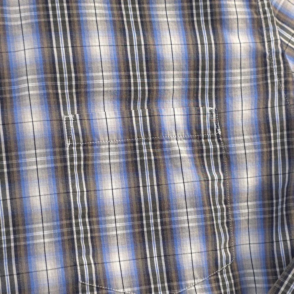 J Crew‎ Shirt Large Tailored Fit Long Sleeve Button Down Multicolor Plaid Cotton